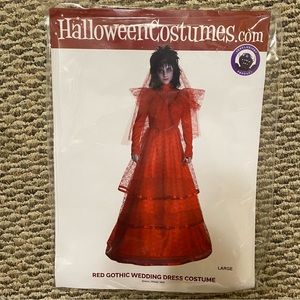 Beetlejuice Lydia Halloween costume size large